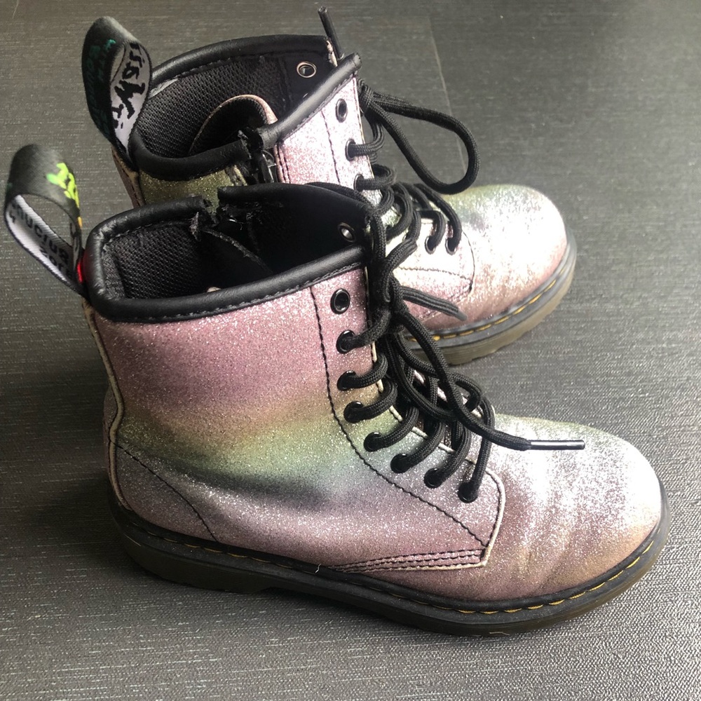 Dr. Martens 1460 8-Eye Glitter Boot